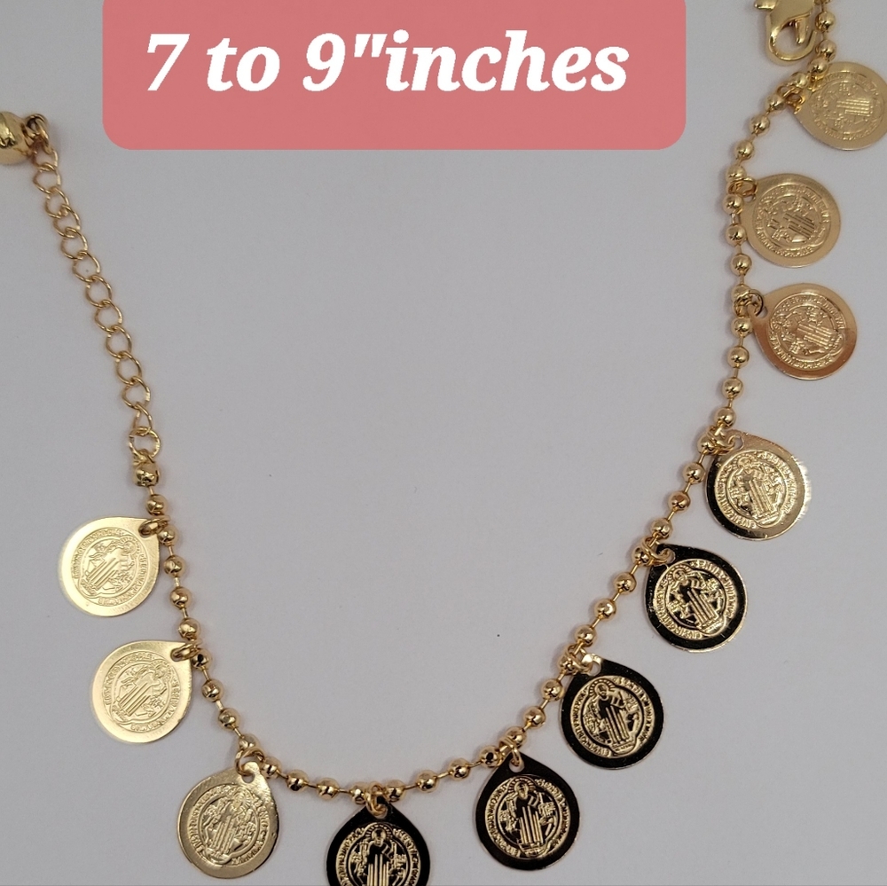Saint Benedict bracelet stainless steel